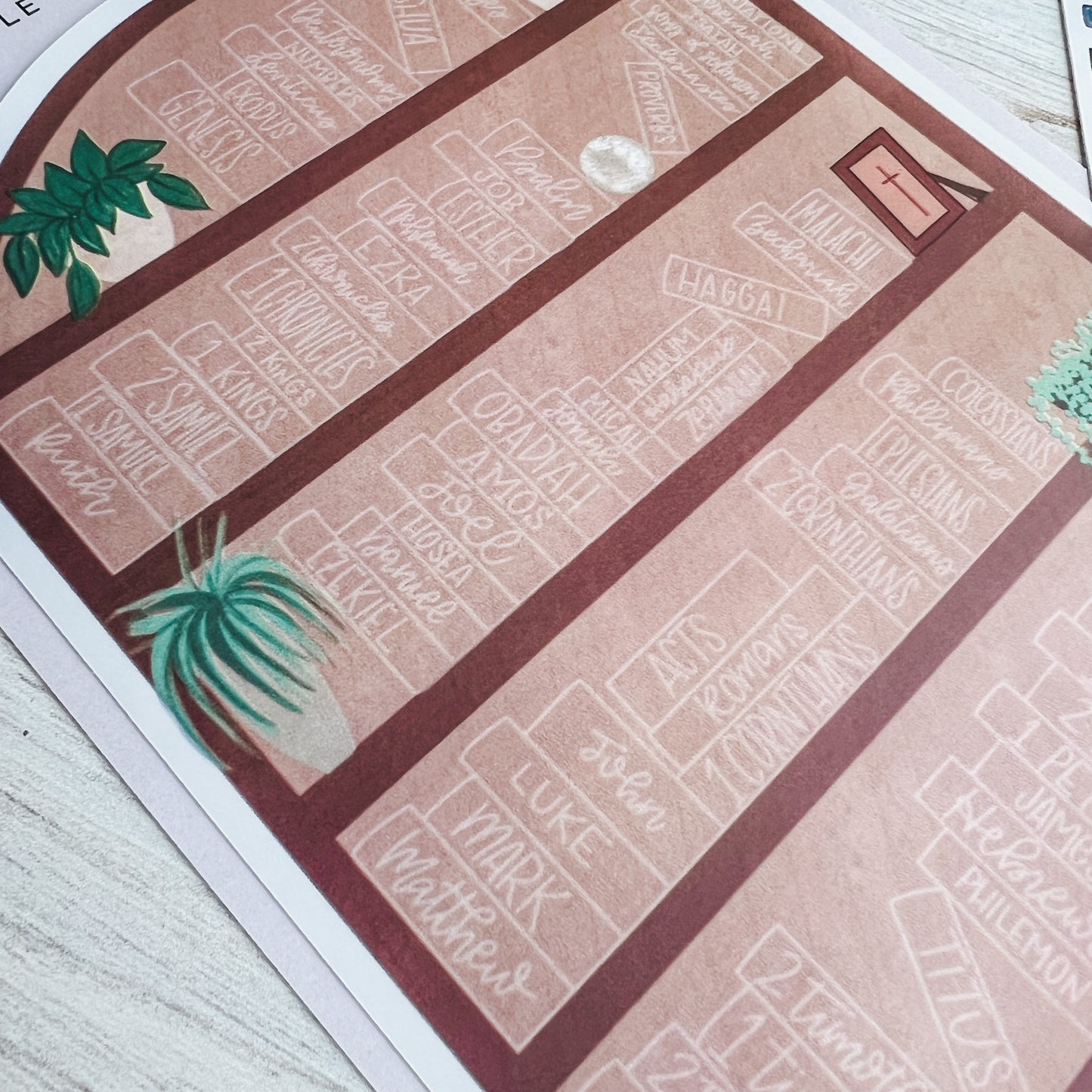 Bible Study Tracker Sticker Set