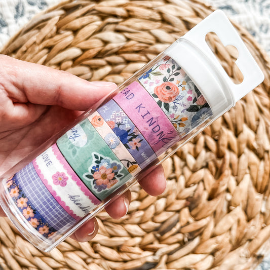 Blooms of Joy Washi Tape Set