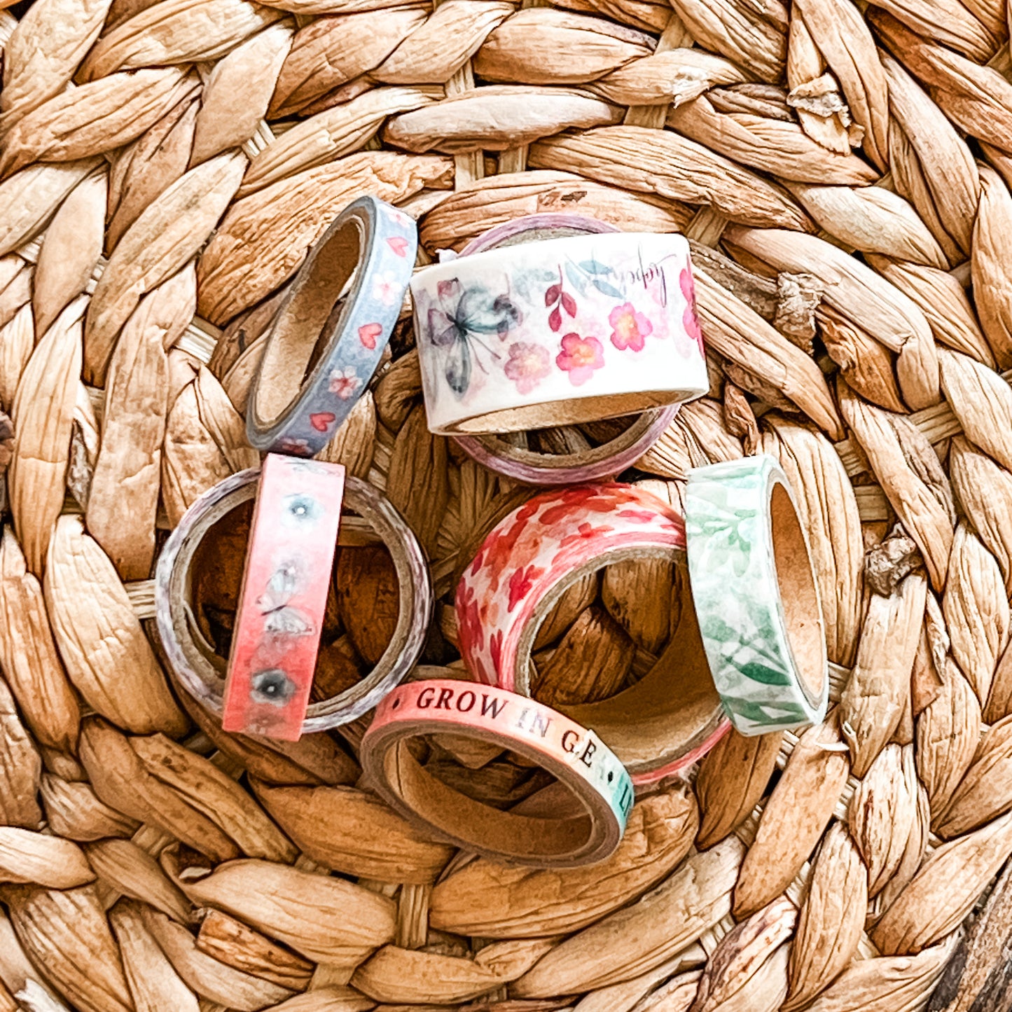 Blossoms of Blessings Washi Tape Set