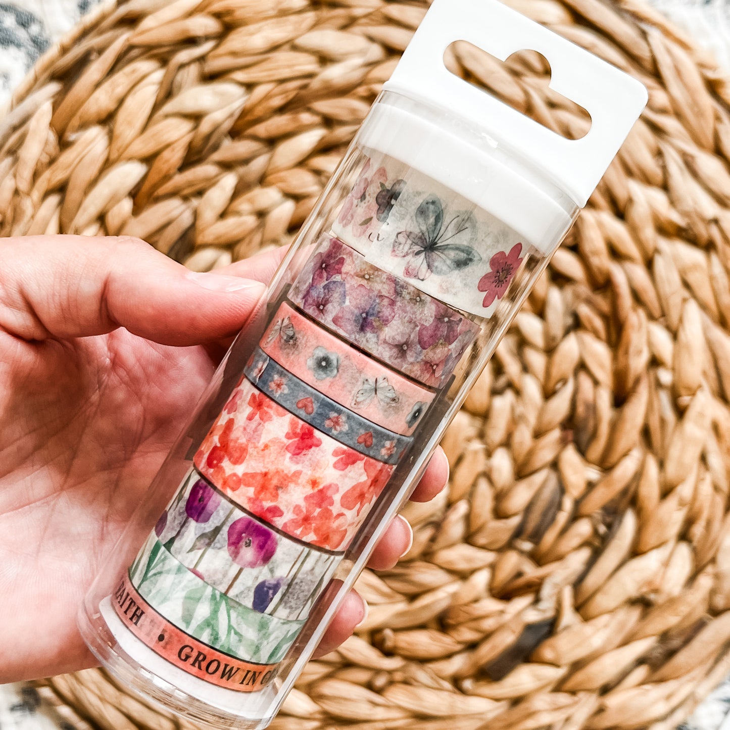 Blossoms of Blessings Washi Tape Set