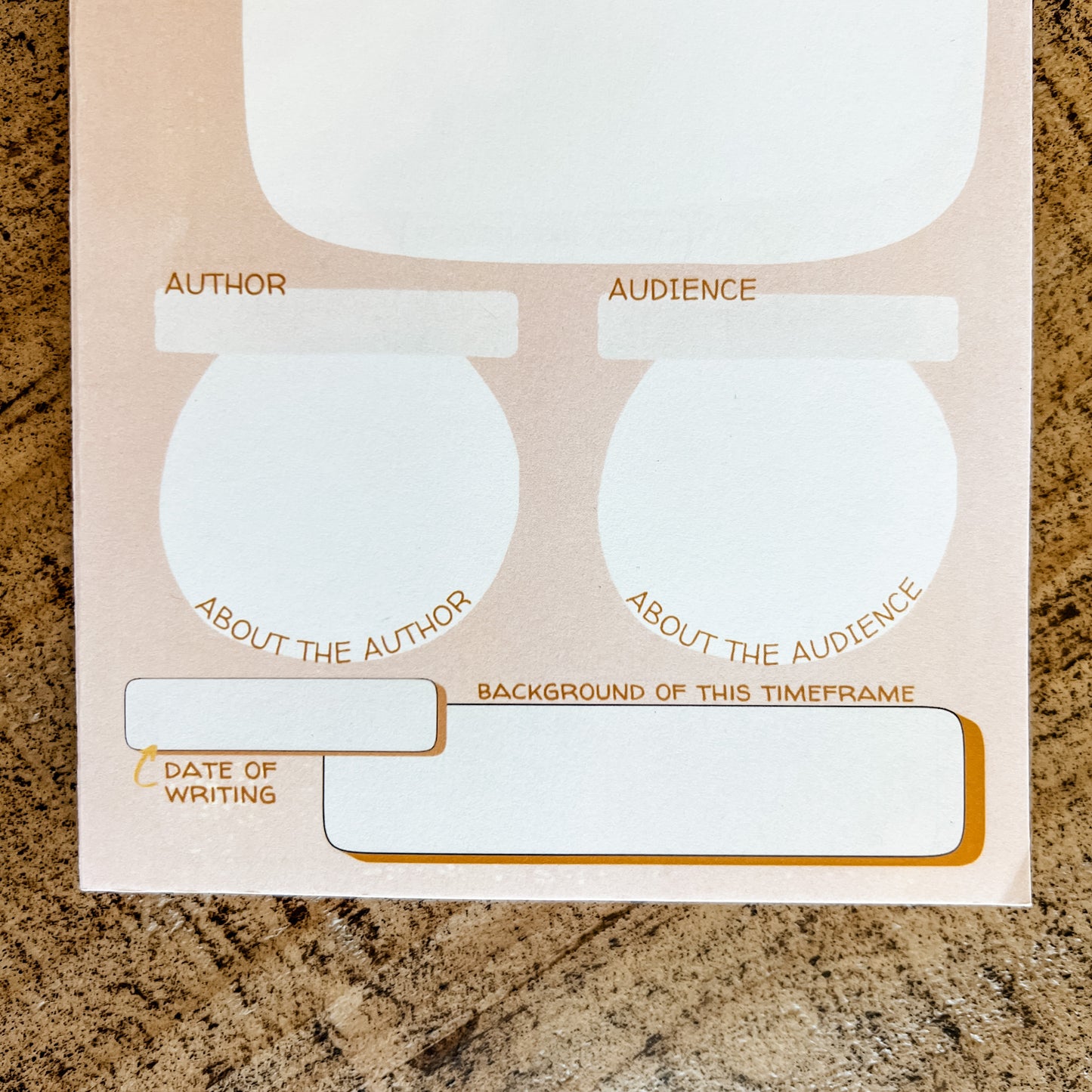 Boho Bible Study Double-Sided 5x7 Notepad