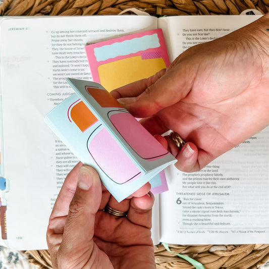 Bright Bible Study Sticky Note Set