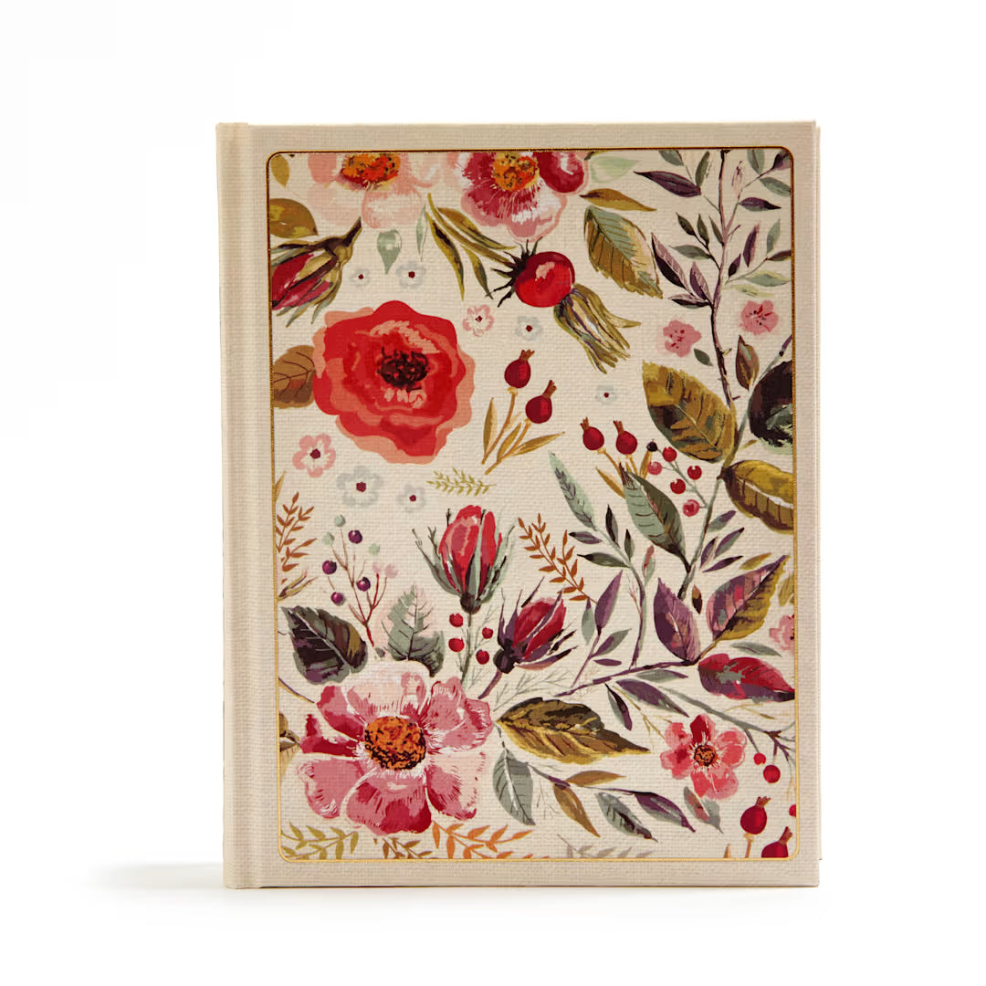 CSB Notetaking Bible, Floral Hardcover