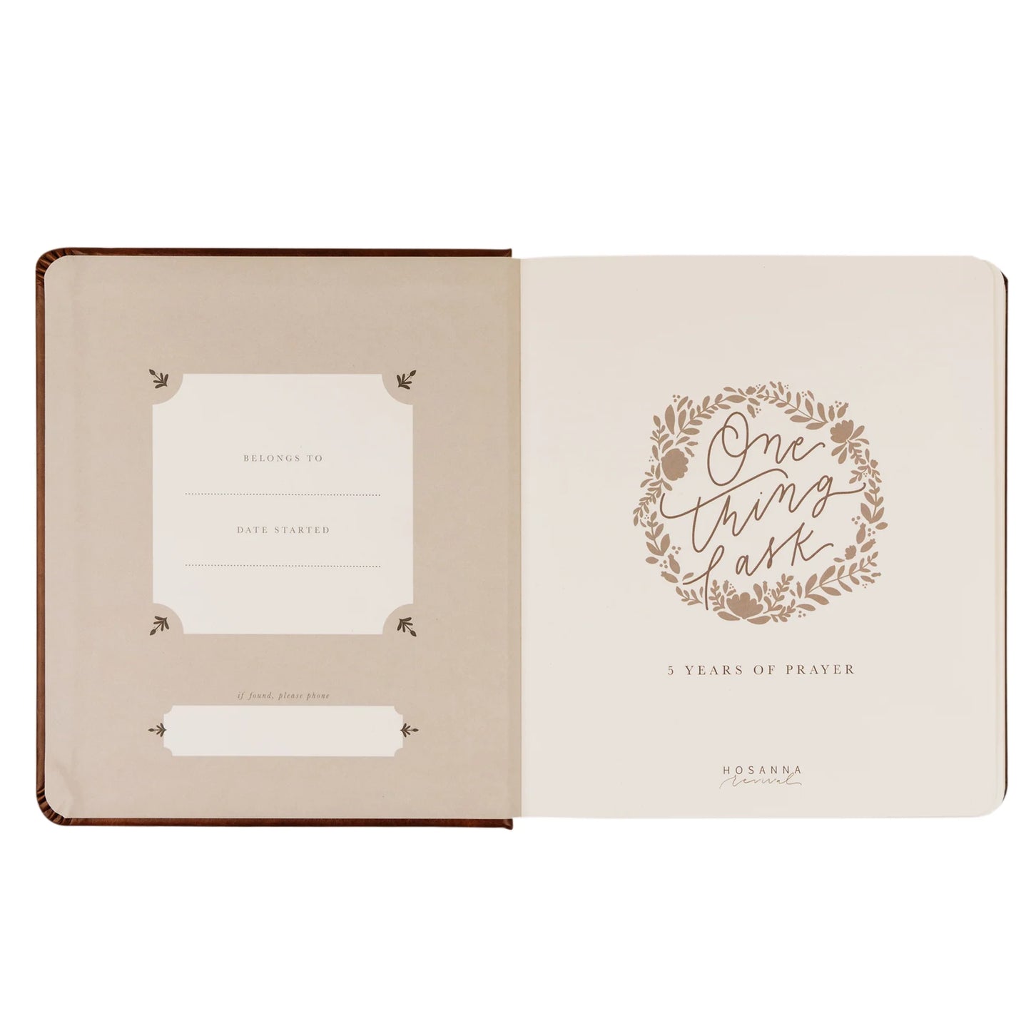 Hosanna Revival 5 Year Prayer Journal: Edinburgh Theme