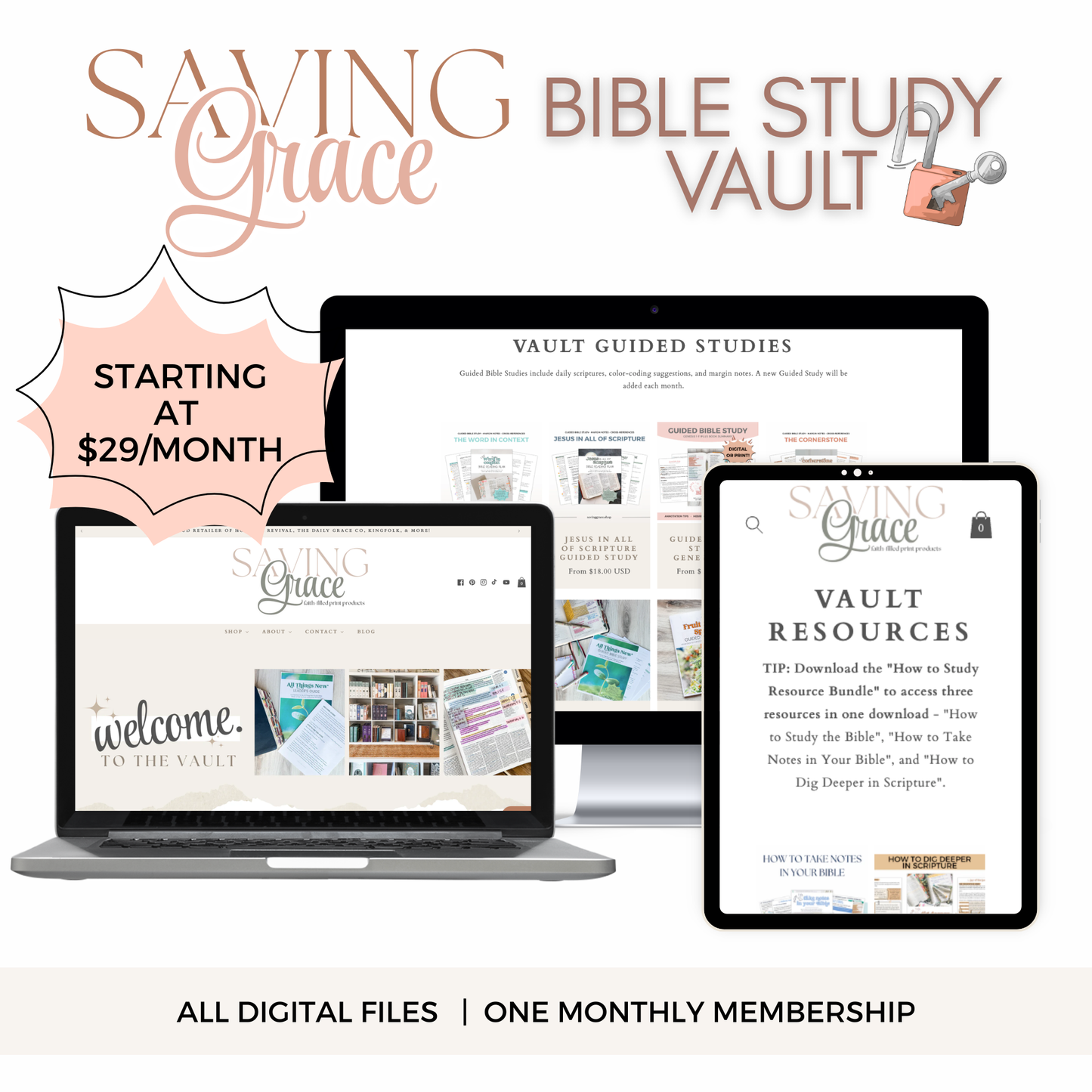 Saving Grace Bible Study Vault
