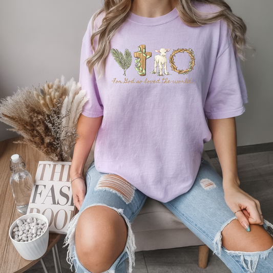 For God So Loved Easter T-shirt