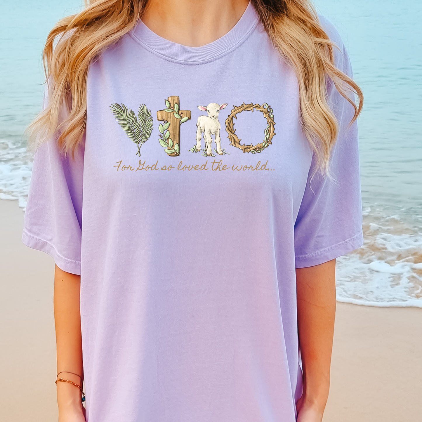 For God So Loved Easter T-shirt