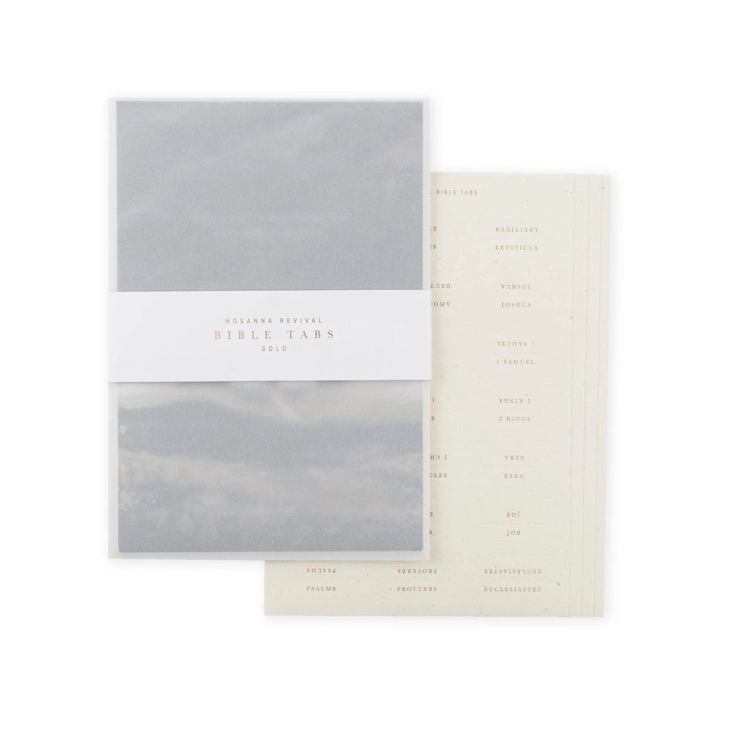 Hosanna Revival Bible Tabs, Gold