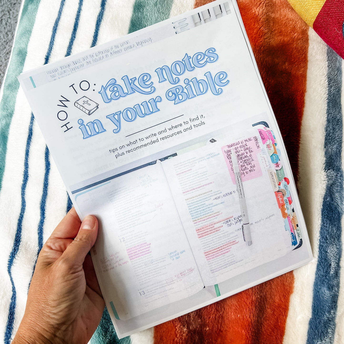 How to Take Notes in Your Bible