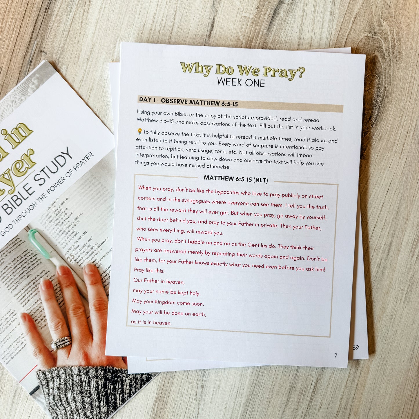 Rooted in Prayer Guided Bible Study