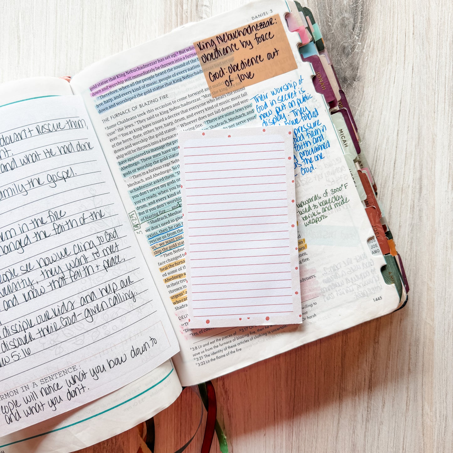 Boho Mini Margin Notes