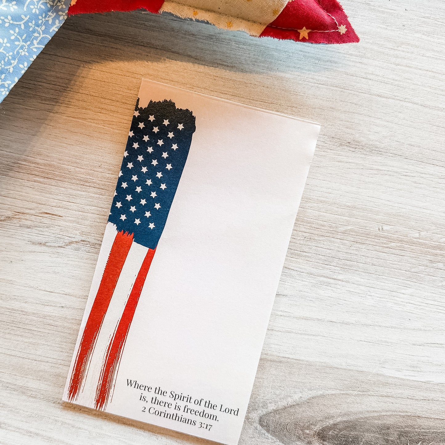 Limited Edition 4x7 Freedom Notepad