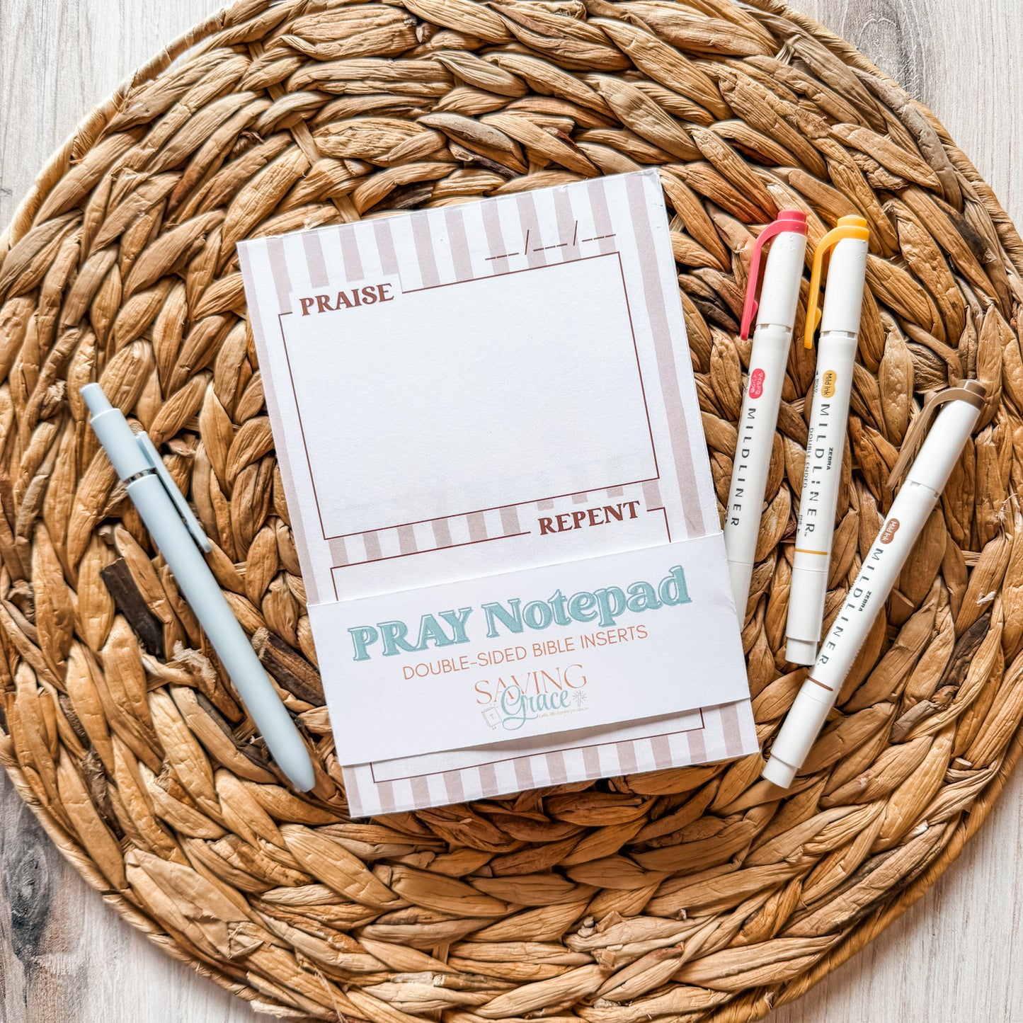 PRAY Double-Sided Prayer Notepad