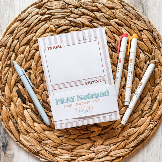 PRAY Double-Sided Prayer Notepad