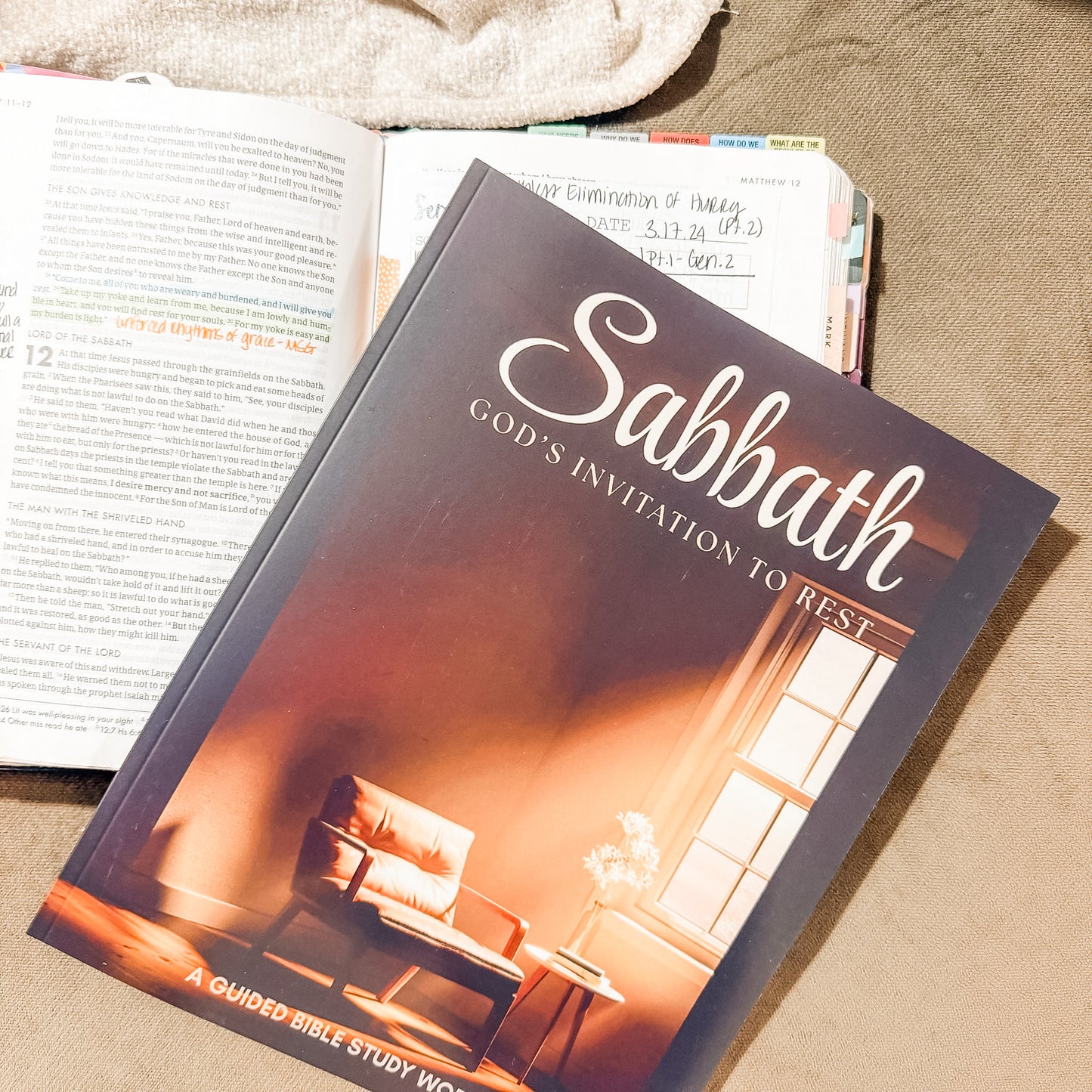 Sabbath: An Invitation to God's Rest - Bible Study Workbook
