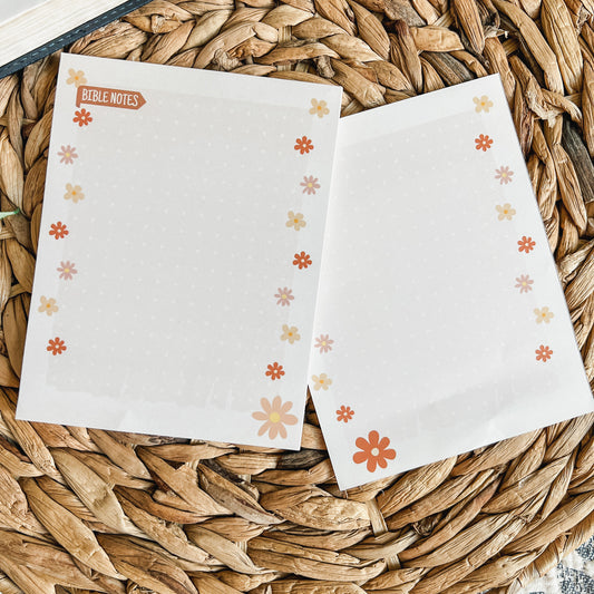Boho Double-Sided Bible Notes