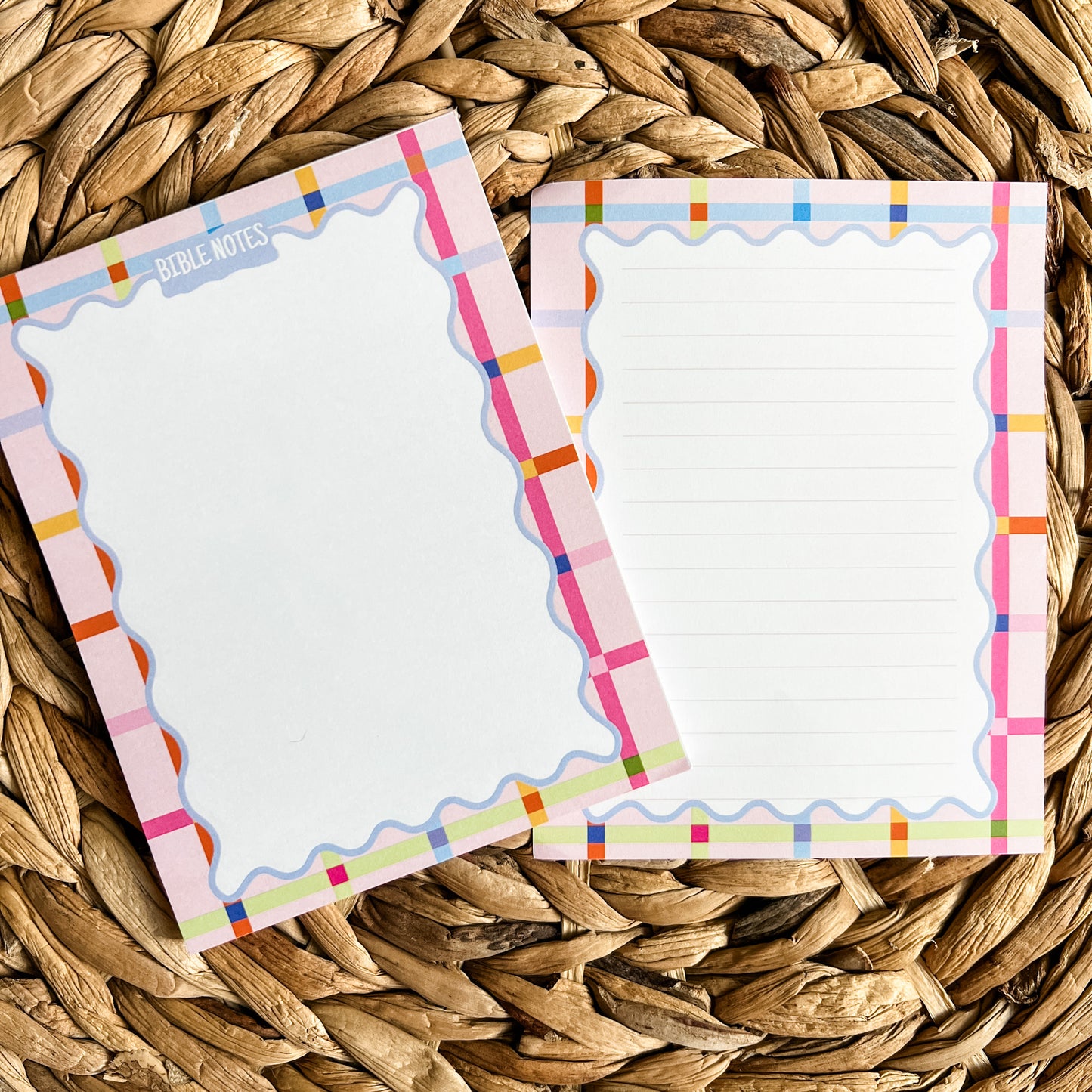 Bright Double-Sided Bible Notes
