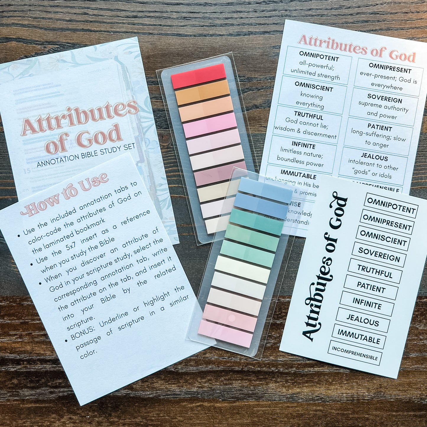 Attributes of God Annotation Set