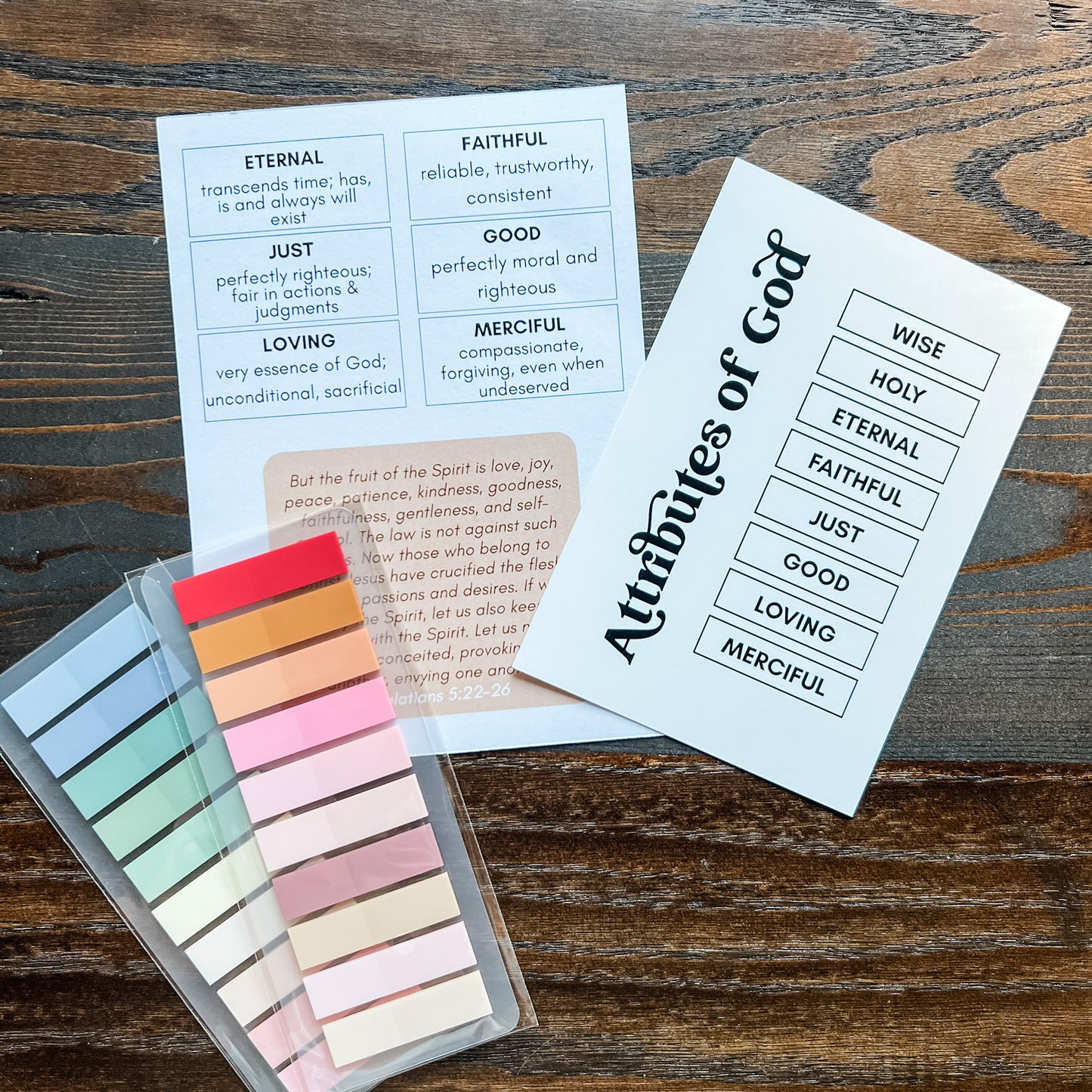 Attributes of God Annotation Set