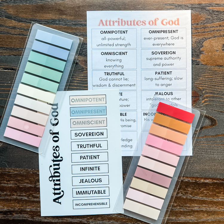 Attributes of God Annotation Set