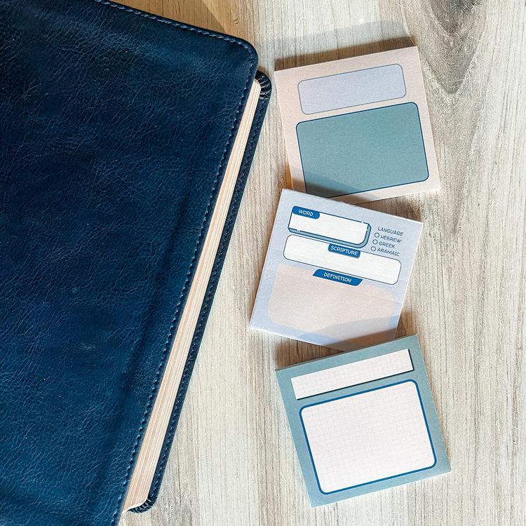 Men's Bible Study Sticky Note Set