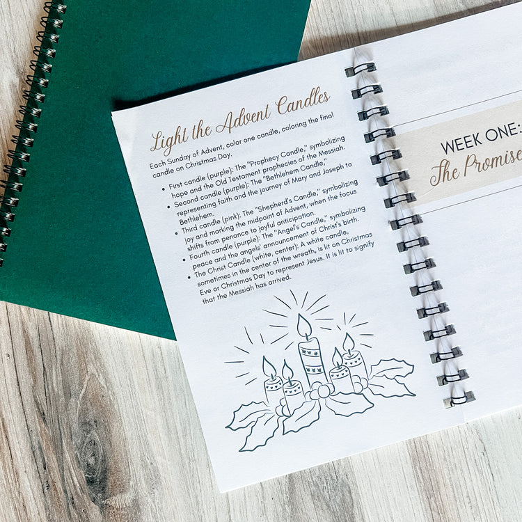 Advent 4-Week Guided Mini Bible Study (Book Only)