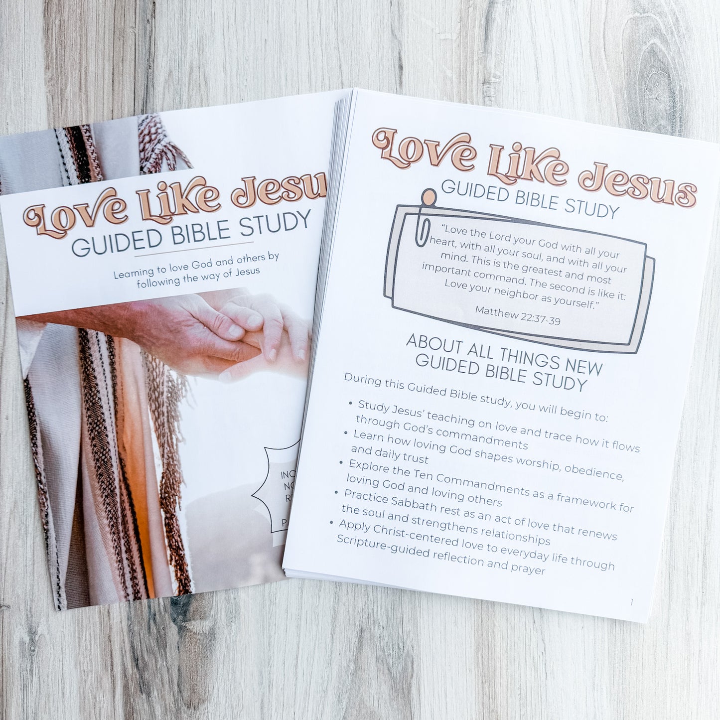 Love Like Jesus Guided Bible Study