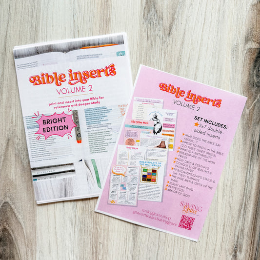Bright Bible Inserts - Volume 2