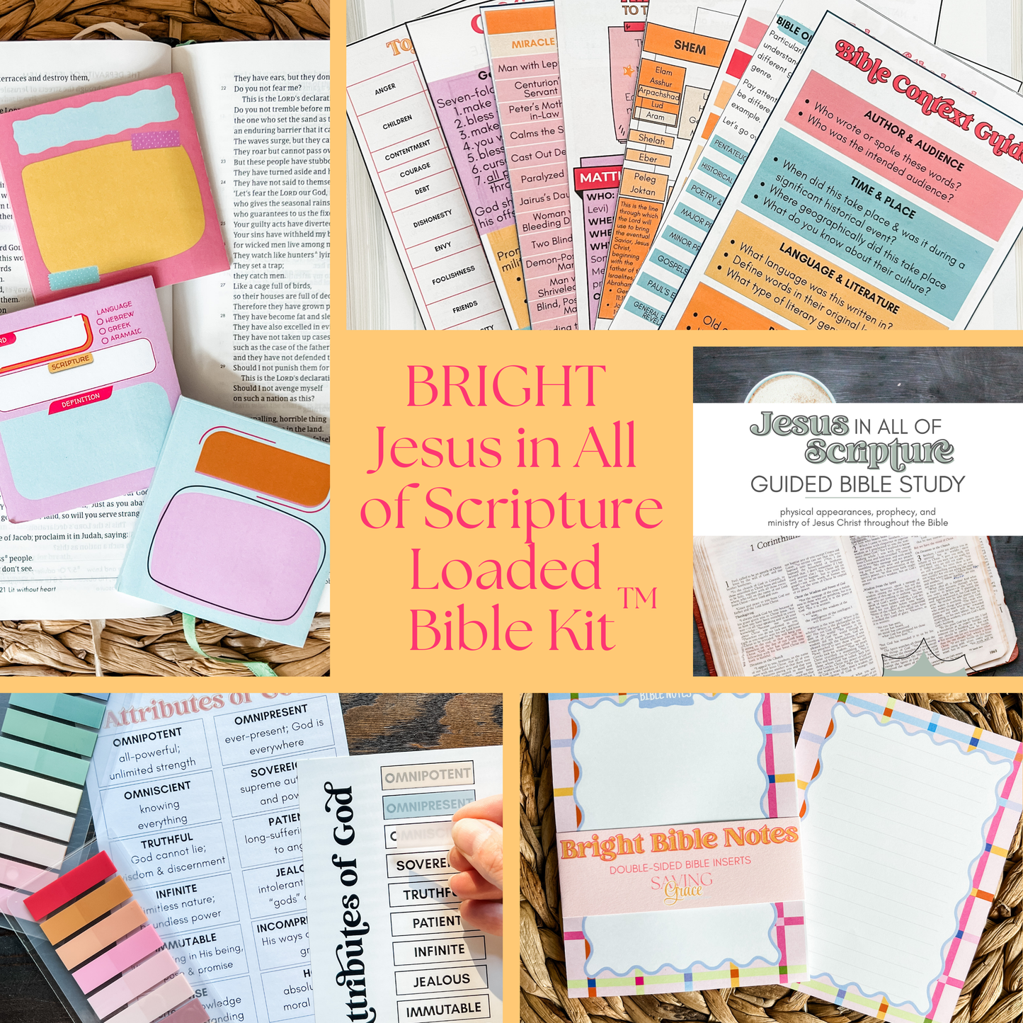 Bright Jesus in All of Scripture Loaded Bible Kit™️