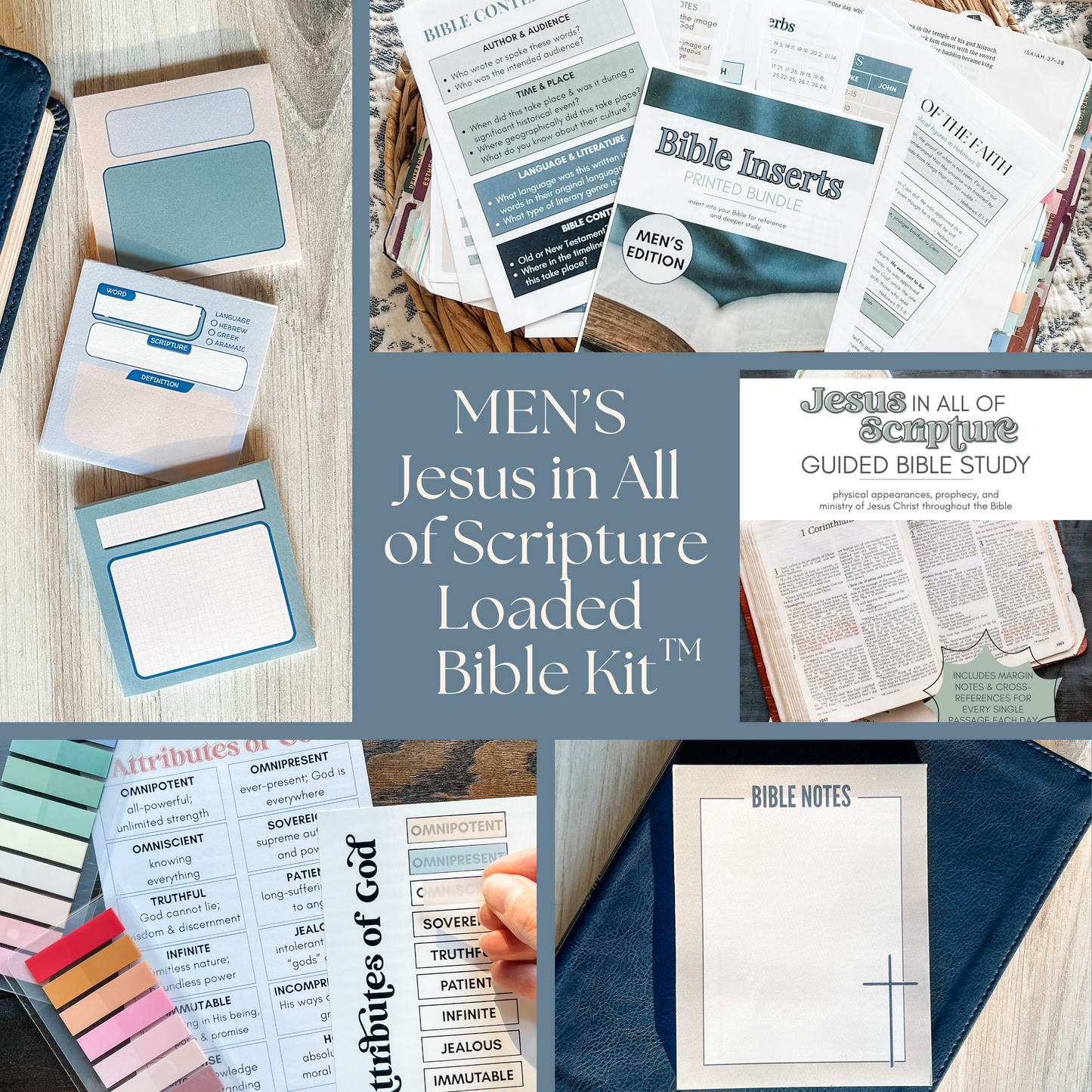 Men's Jesus in All of Scripture Loaded Bible Kit™️