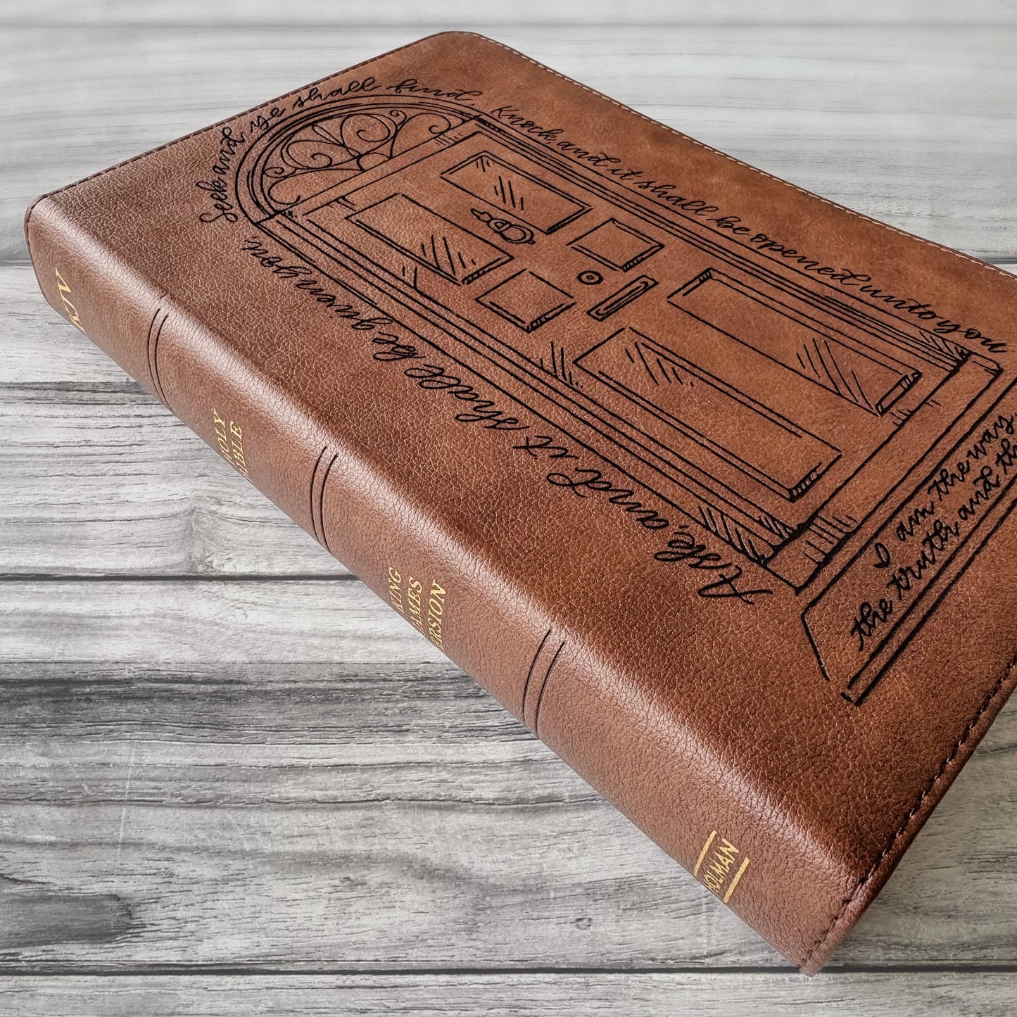 KJV Large Print Bible - Ask and it Shall Be Given - Personalized