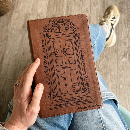 KJV Large Print Bible - Ask and it Shall Be Given - Personalized