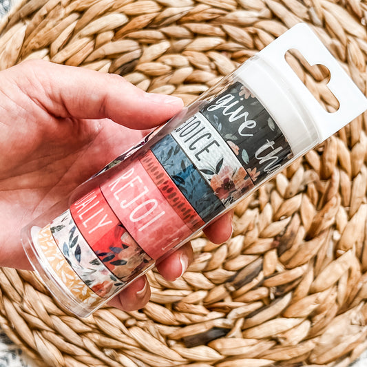 Rejoice Always Washi Tape Set