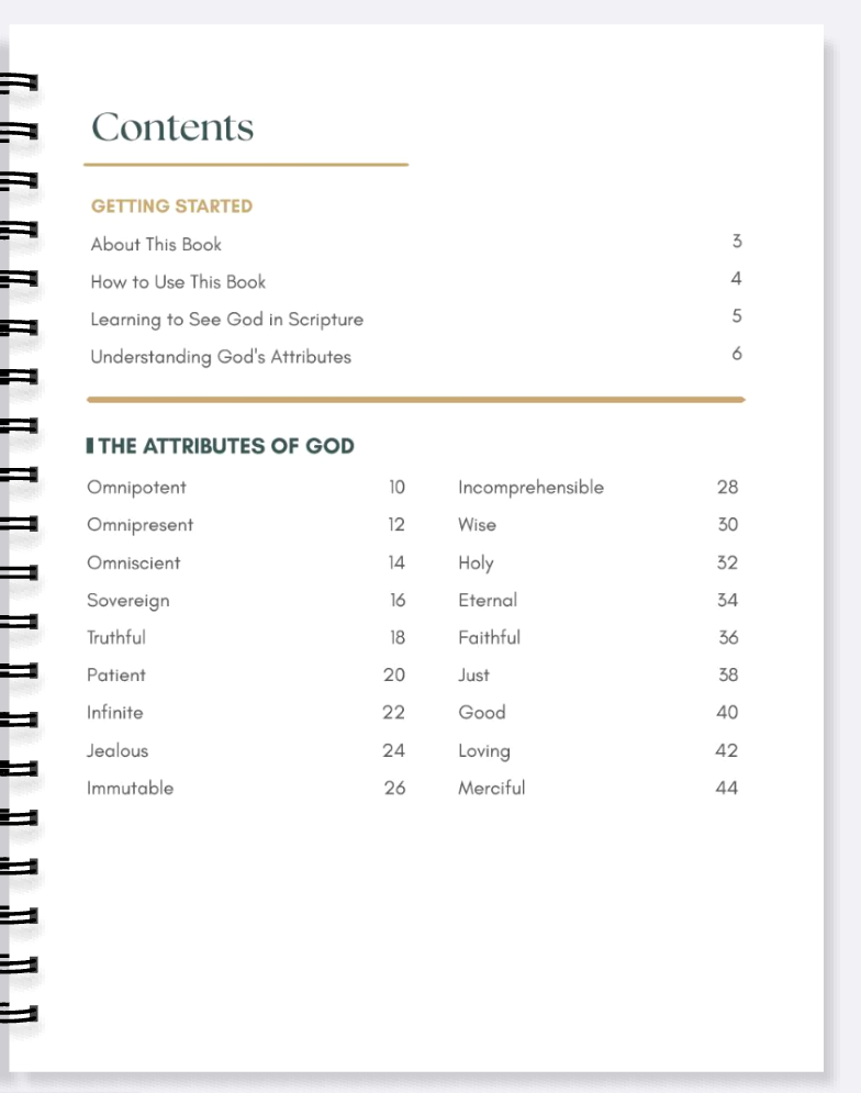REMEMBER: Attributes of God | Scripture Study & Reference Guide