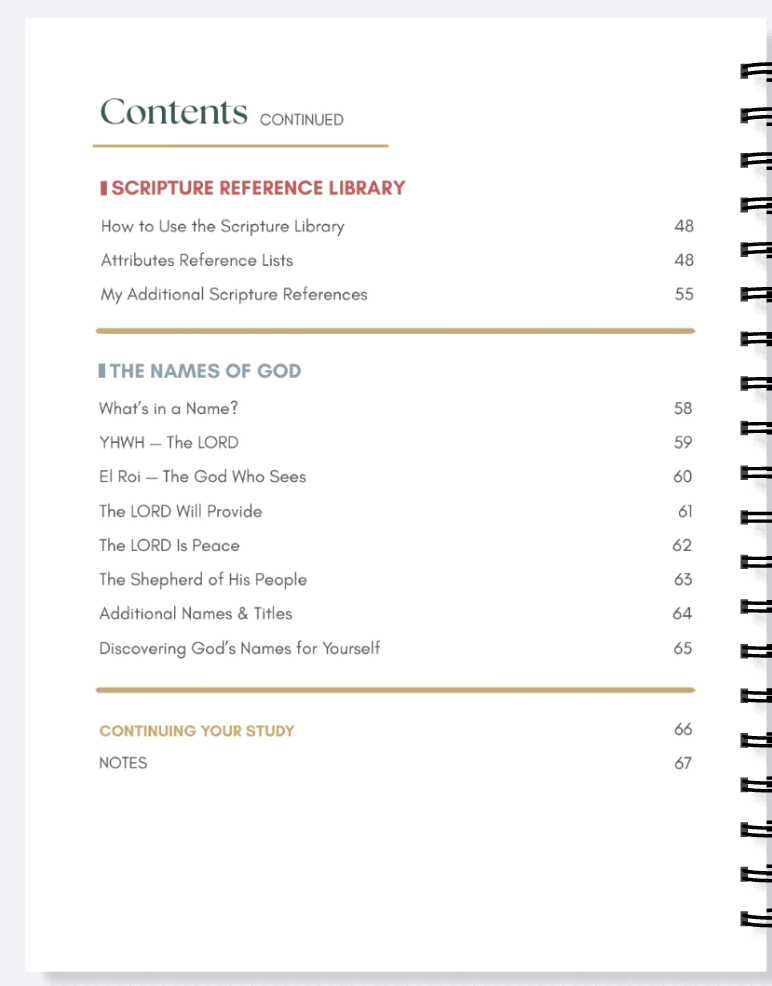 REMEMBER: Attributes of God | Scripture Study & Reference Guide