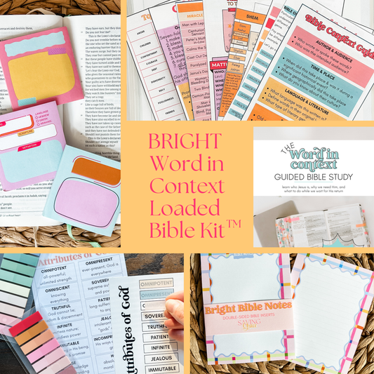 Bright Word in Context Loaded Bible Kit™️