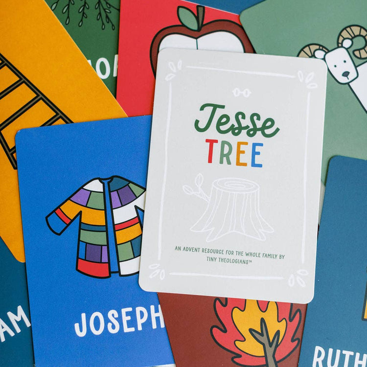 Jesse Tree Ornaments + Cards Set