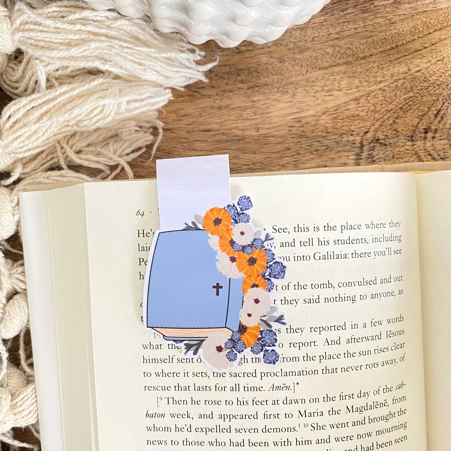 This Is How I Fight My Battles Christian Bookmark