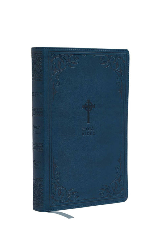 NRSV Catholic Edition Gift Bible, Teal Leathersoft