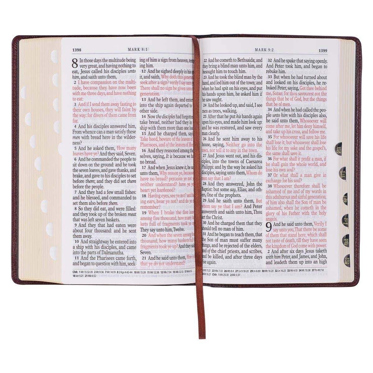 KJV Bible Giant Print Standard-size Full-grain Leather