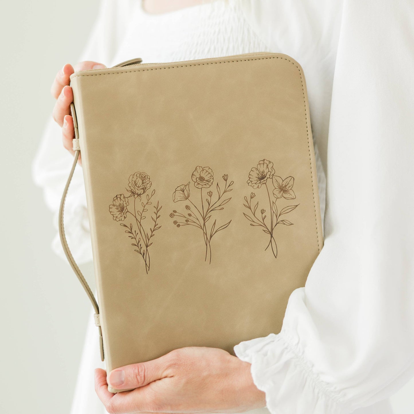 Trio Floral Bible Cover