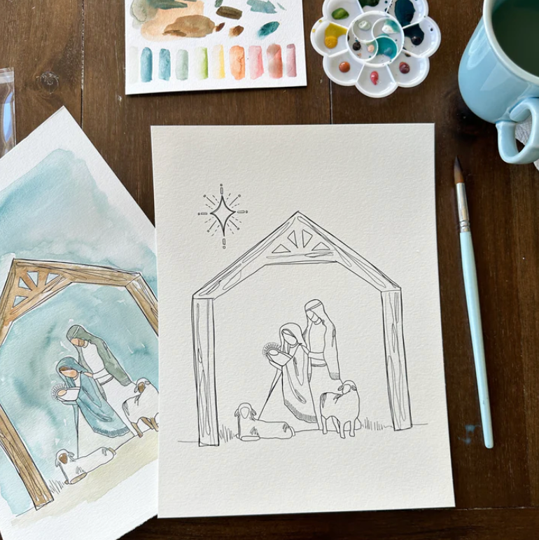 Nativity DIY Painting Kit