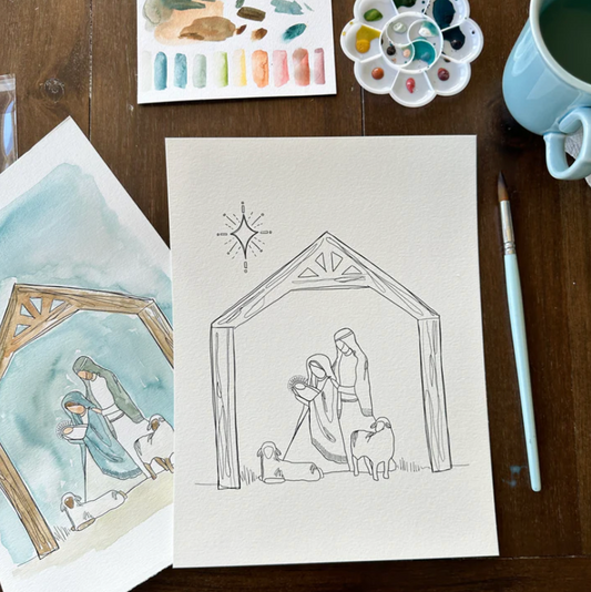 Nativity DIY Painting Kit