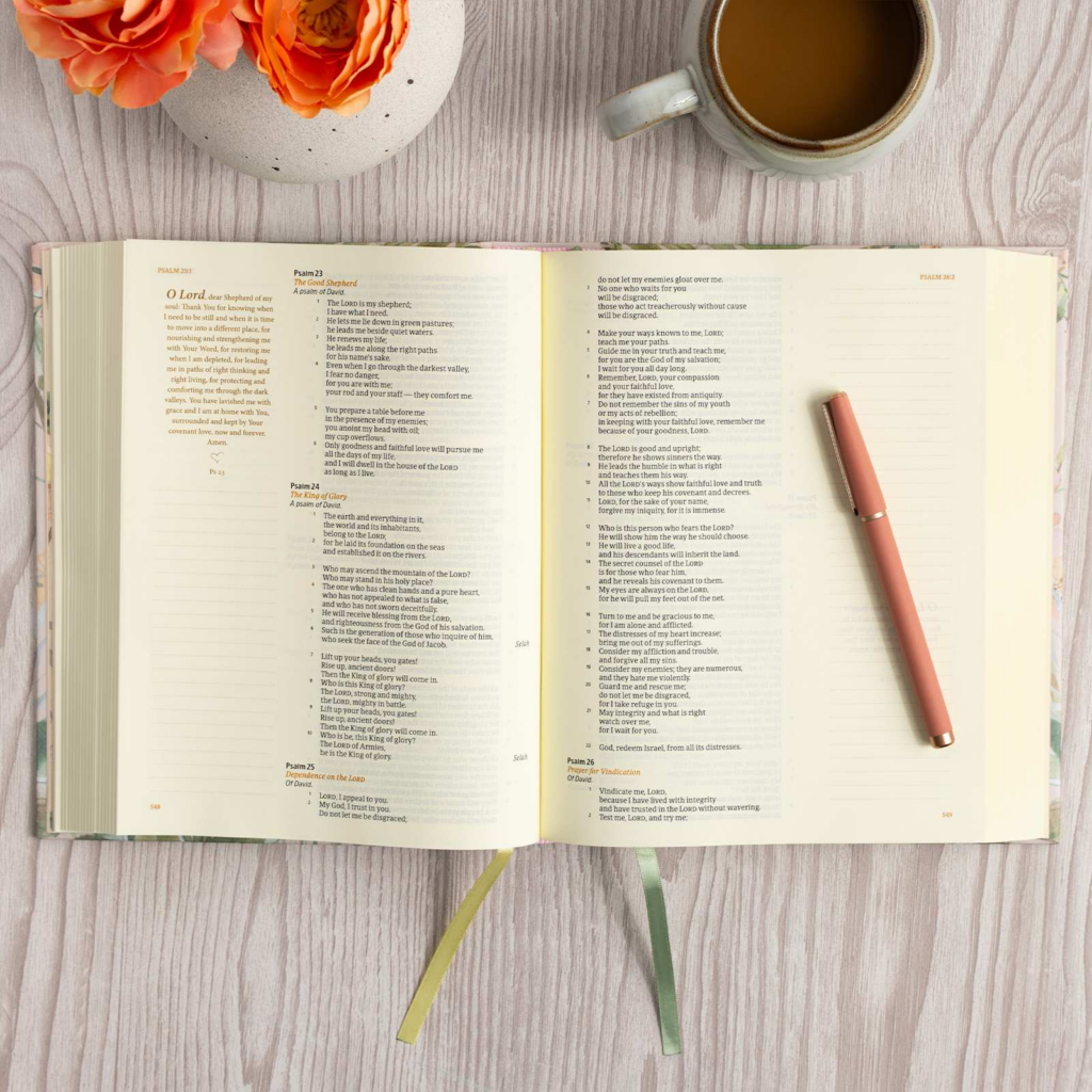 CSB Notetaking Bible, Revive our Hearts, Floral