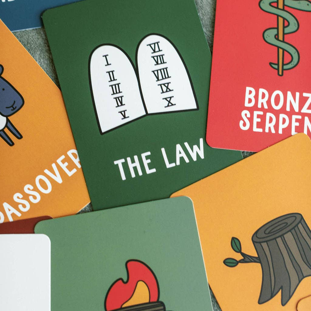 Jesse Tree Ornaments + Cards Set