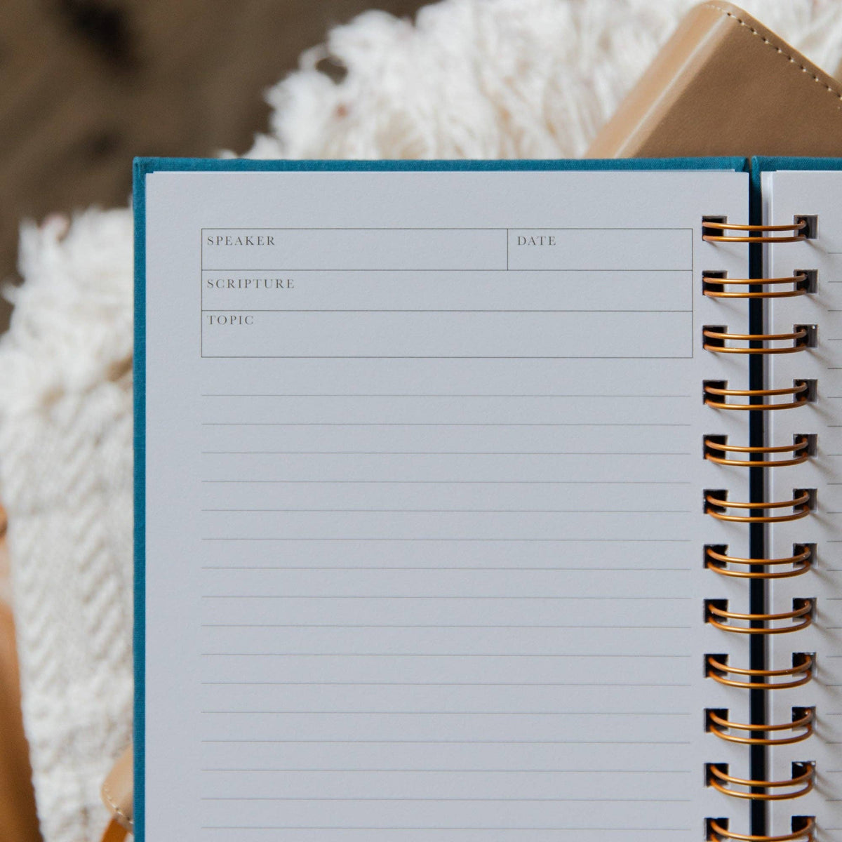 Sermon Notes Journal | Navy