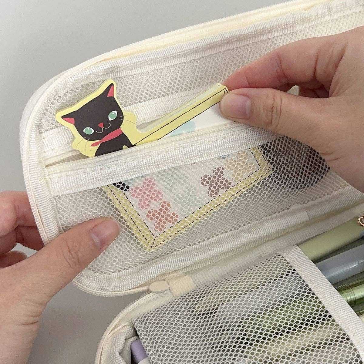 Large Capacity Pencil Case Expandable Pencil Pouch