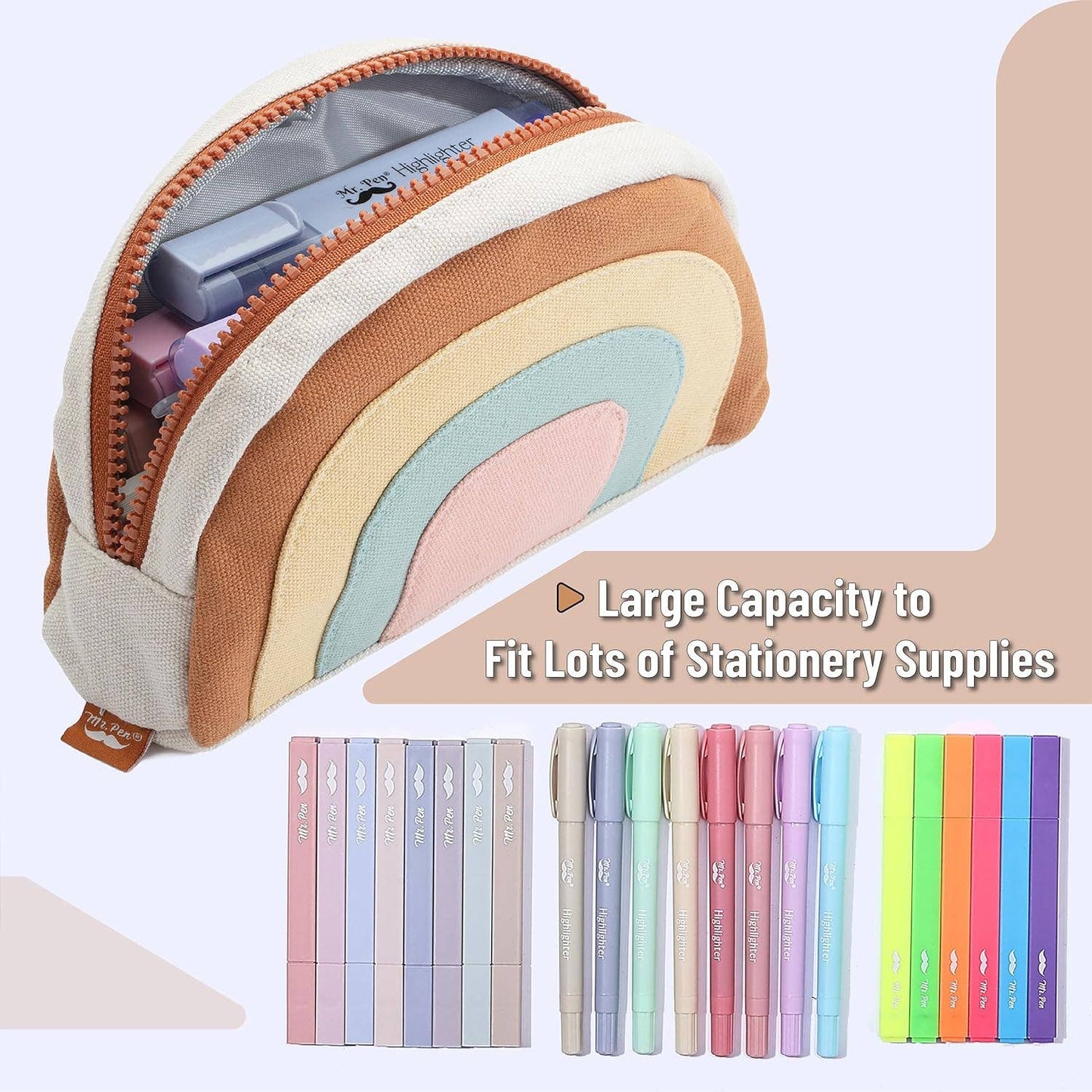 Rainbow Pencil Case