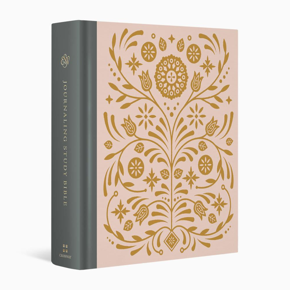 ESV Journaling Study Bible, Blush Hardcover