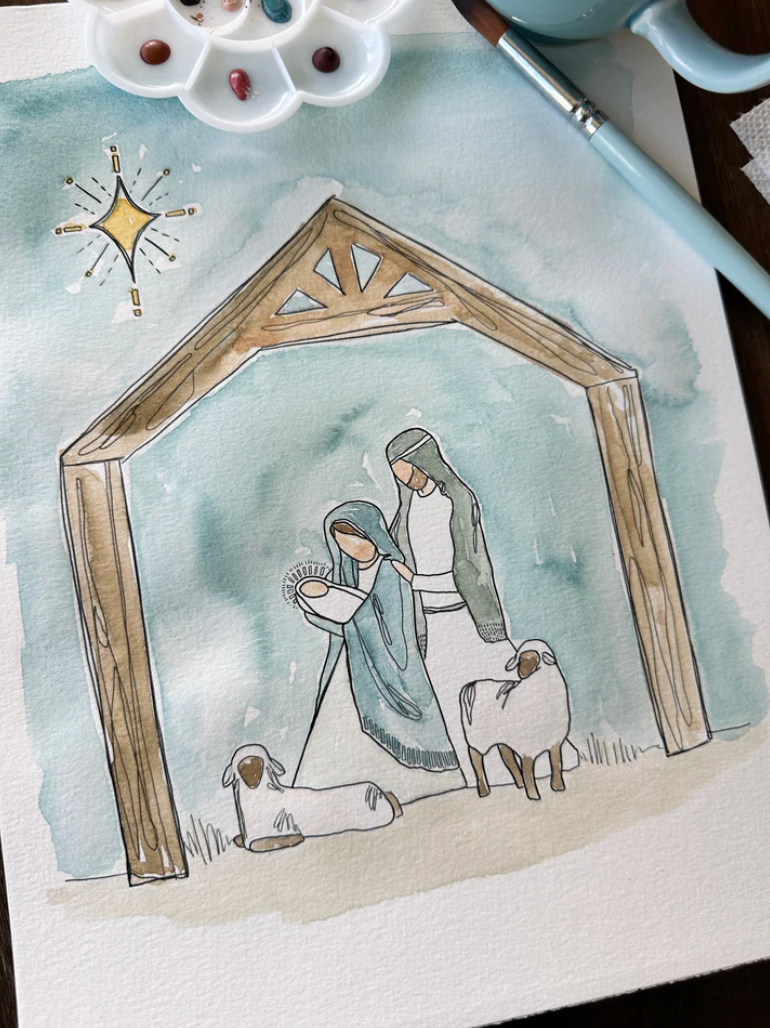Nativity DIY Painting Kit